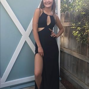 TOBI cut out maxi dress